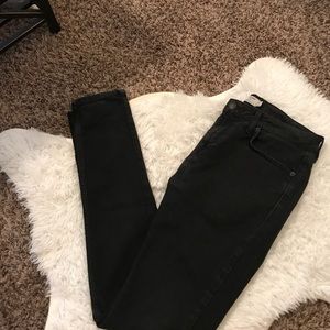 Topman Black Spray On Skinny Jeans